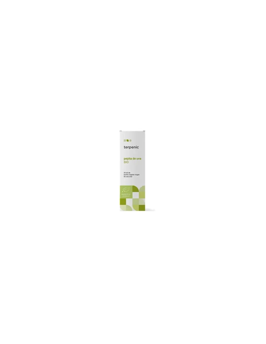 Aceite Vegetal Virgen de Semilla de Uva, BIO, 30 ml