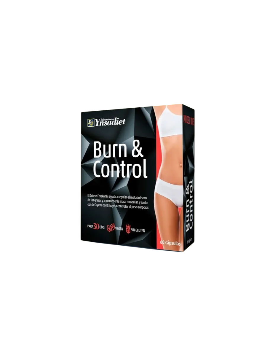 Burn & Control, con Forskohlii, 60 cápsulas