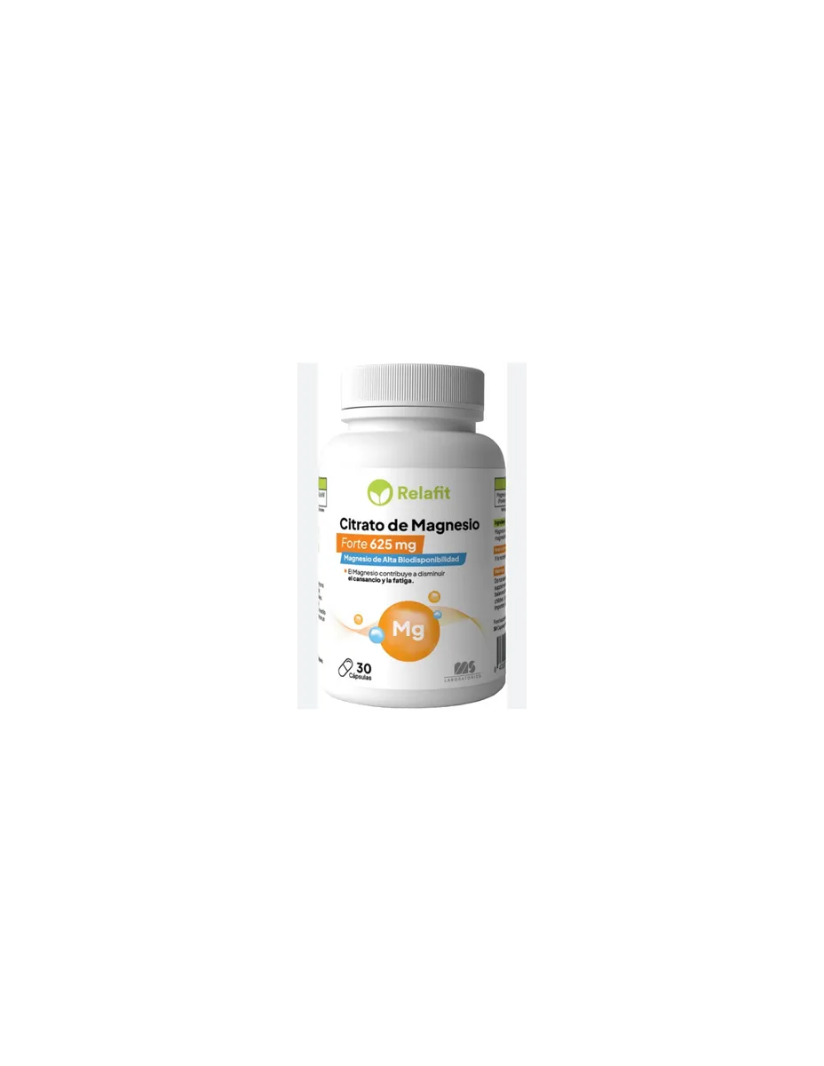 Citrato de Magnesio, 625mg, 30 cápsulas