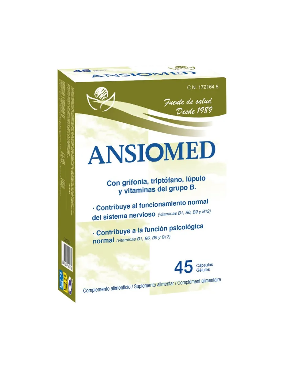 Ansiomed, 45 cápsulas