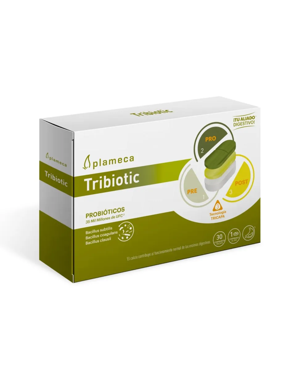 Tribiotic, 30 comprimidos bicapa