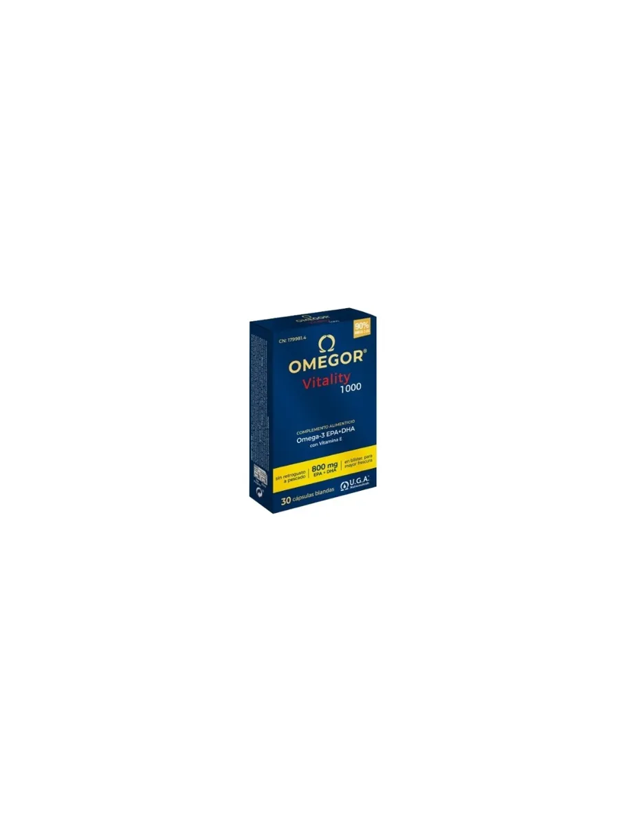 Omegor  Vitality 1000, 30 cápsulas