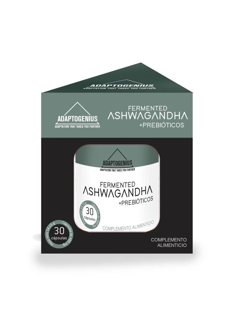 Adaptogenius, Ashwagandha, 30 cápsulas