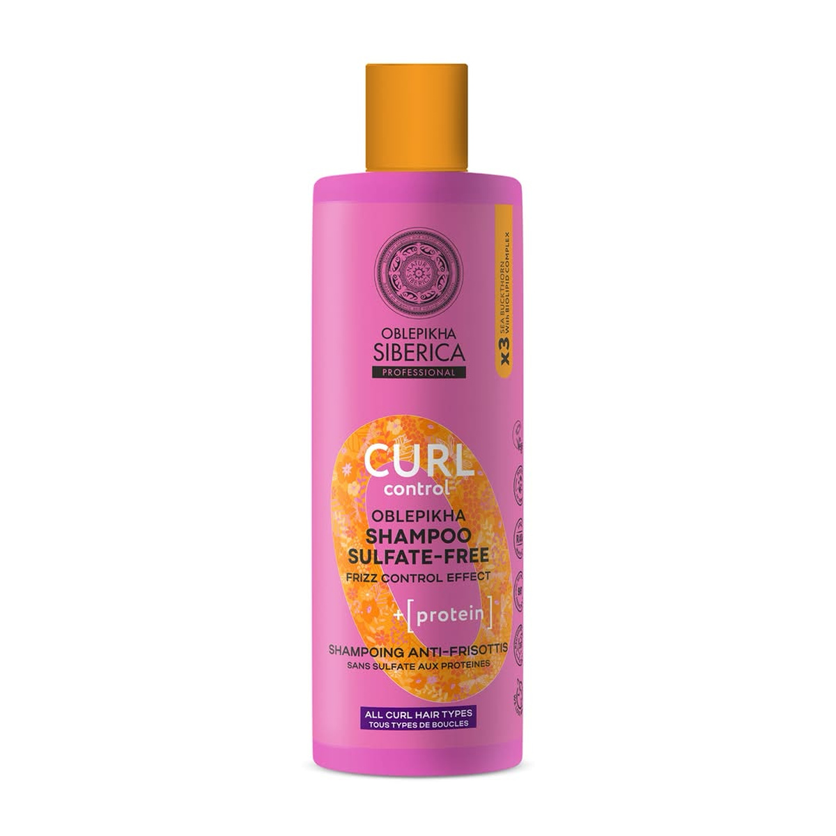 Champú con proteínas "Curl Control", 400ml