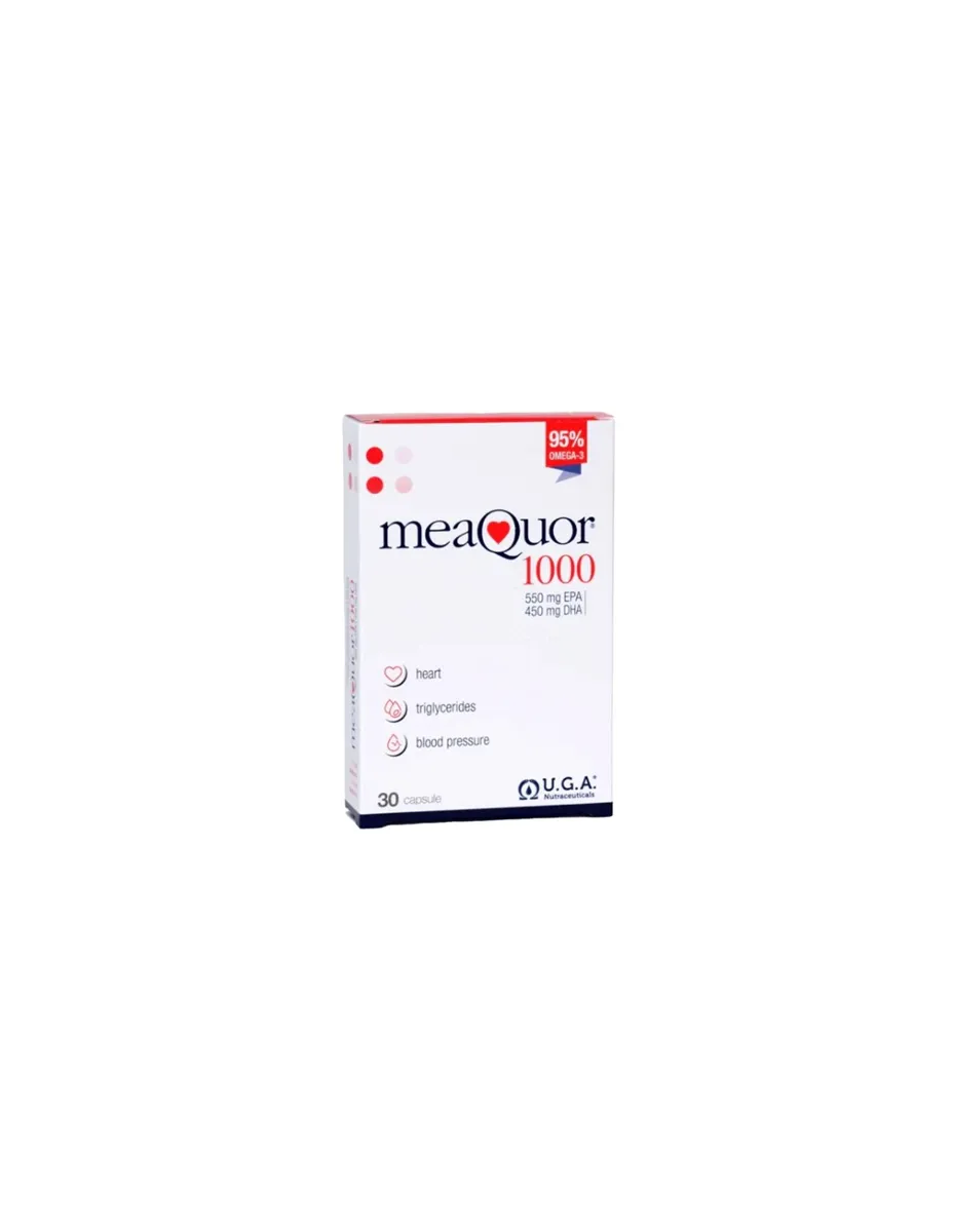Meaquor, Omega 3, 1000mg, 30 cápsulas