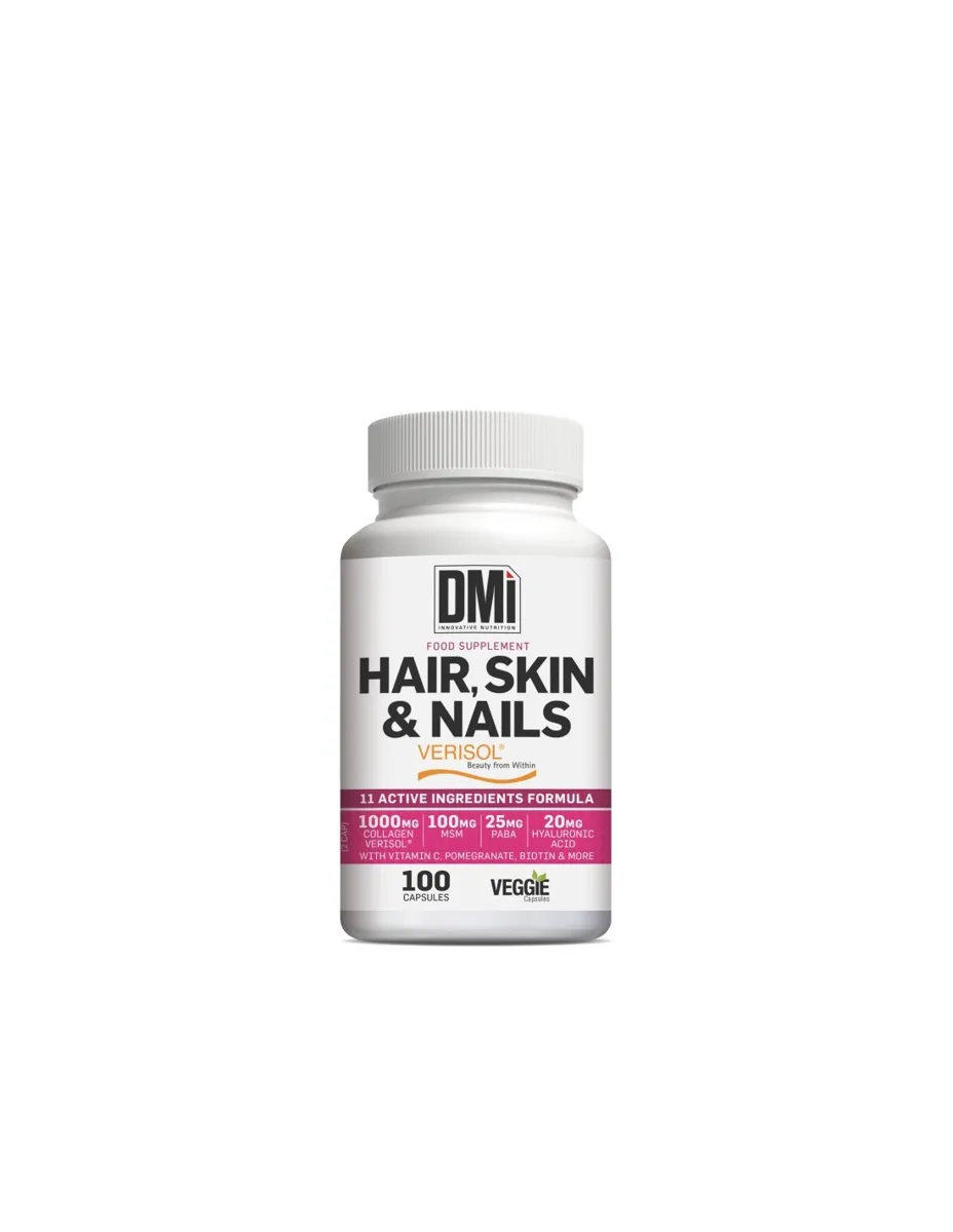 Hair, Skin & Nails, 100 cápsulas veganas