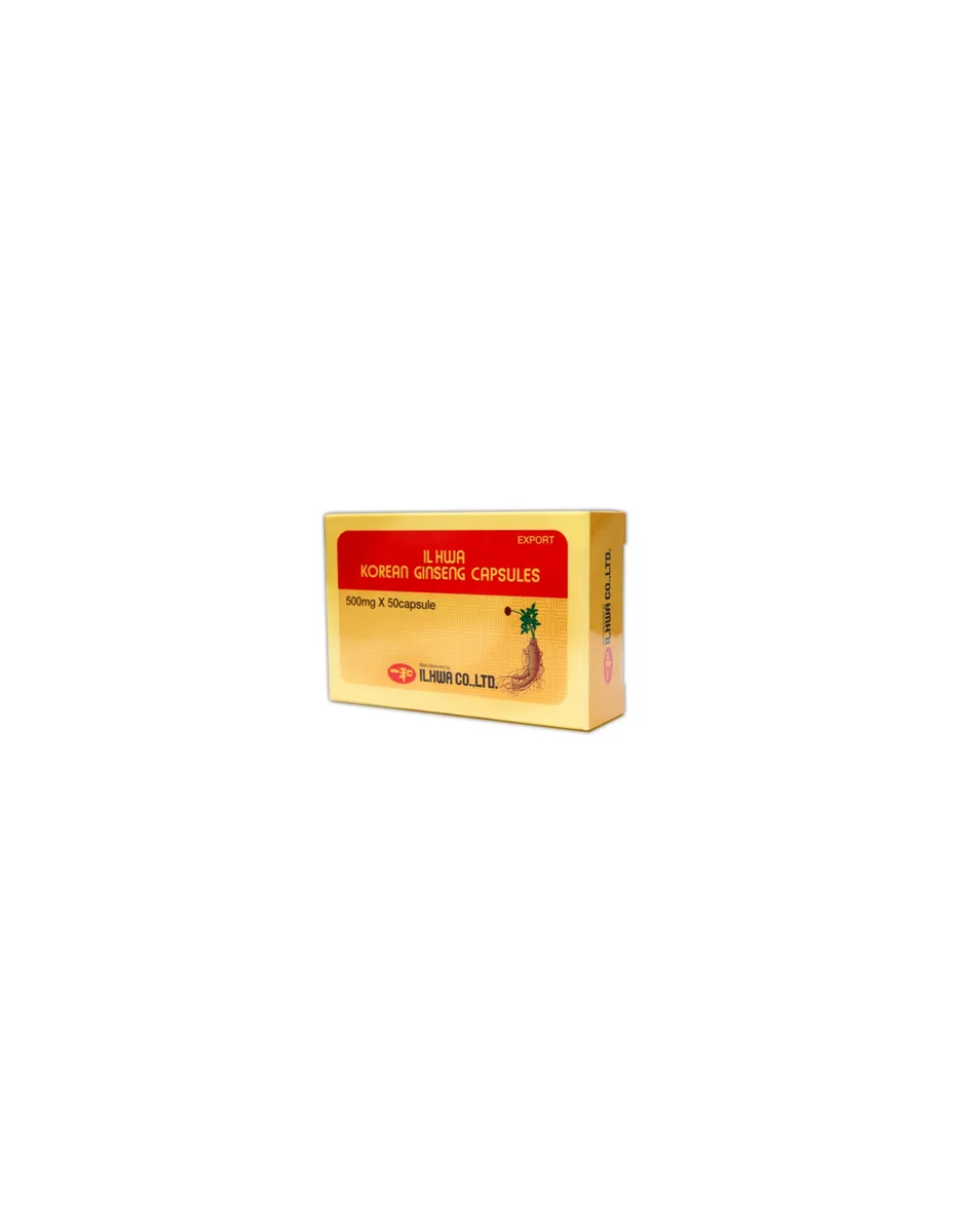 Ginseng, Il HWA, 500 mg, 50 cápsulas