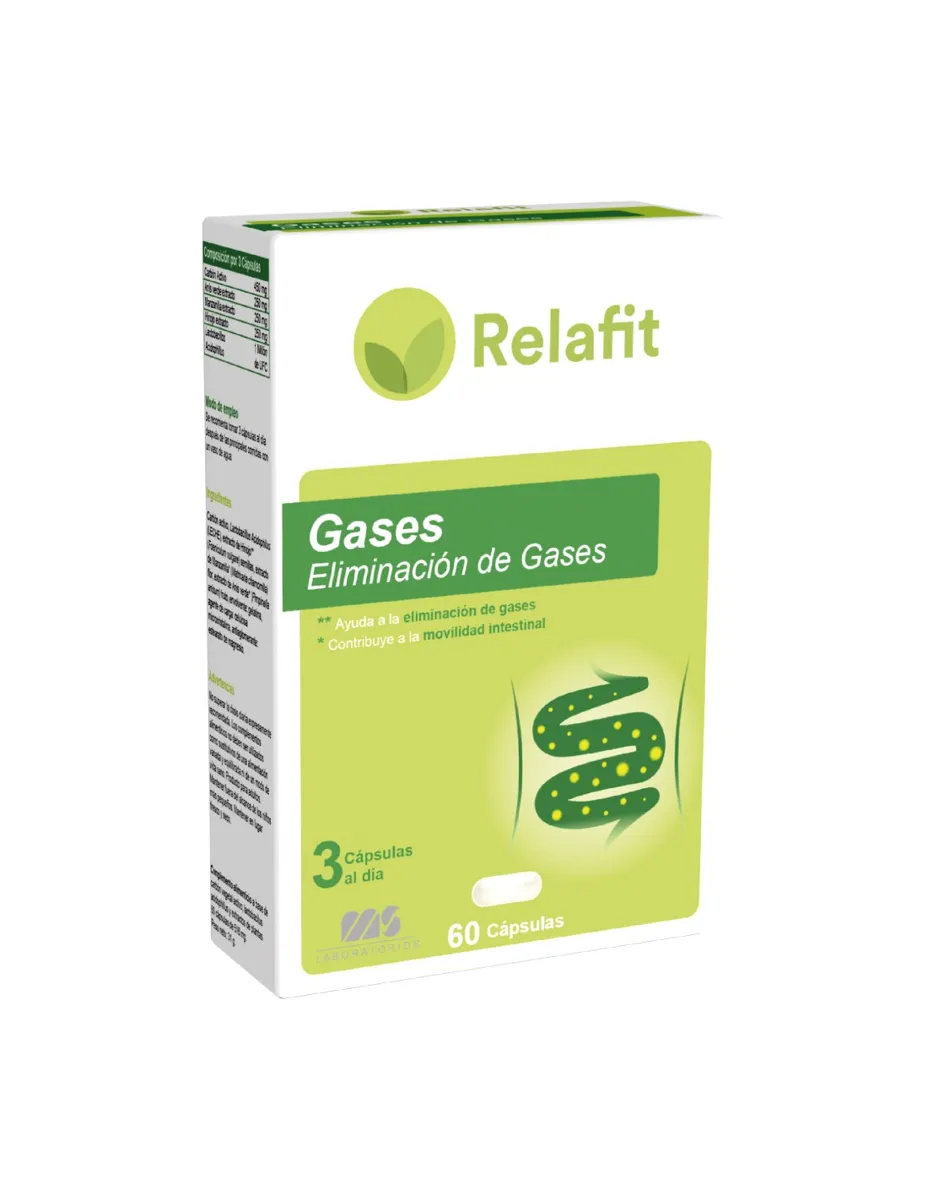 Gases, 60 cápsulas