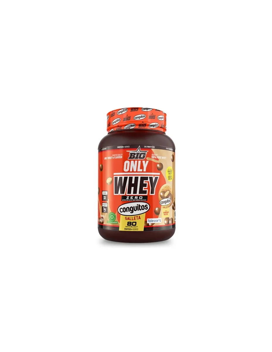 Proteína, ONLY WHEY, sabor Conguitos galleta original, 1Kg