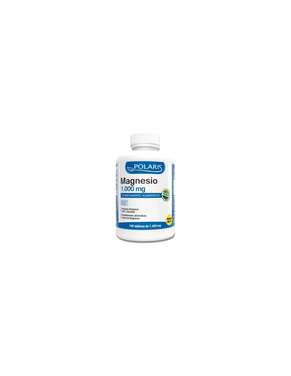 Magnesio, 1000mg, 100 tabletas