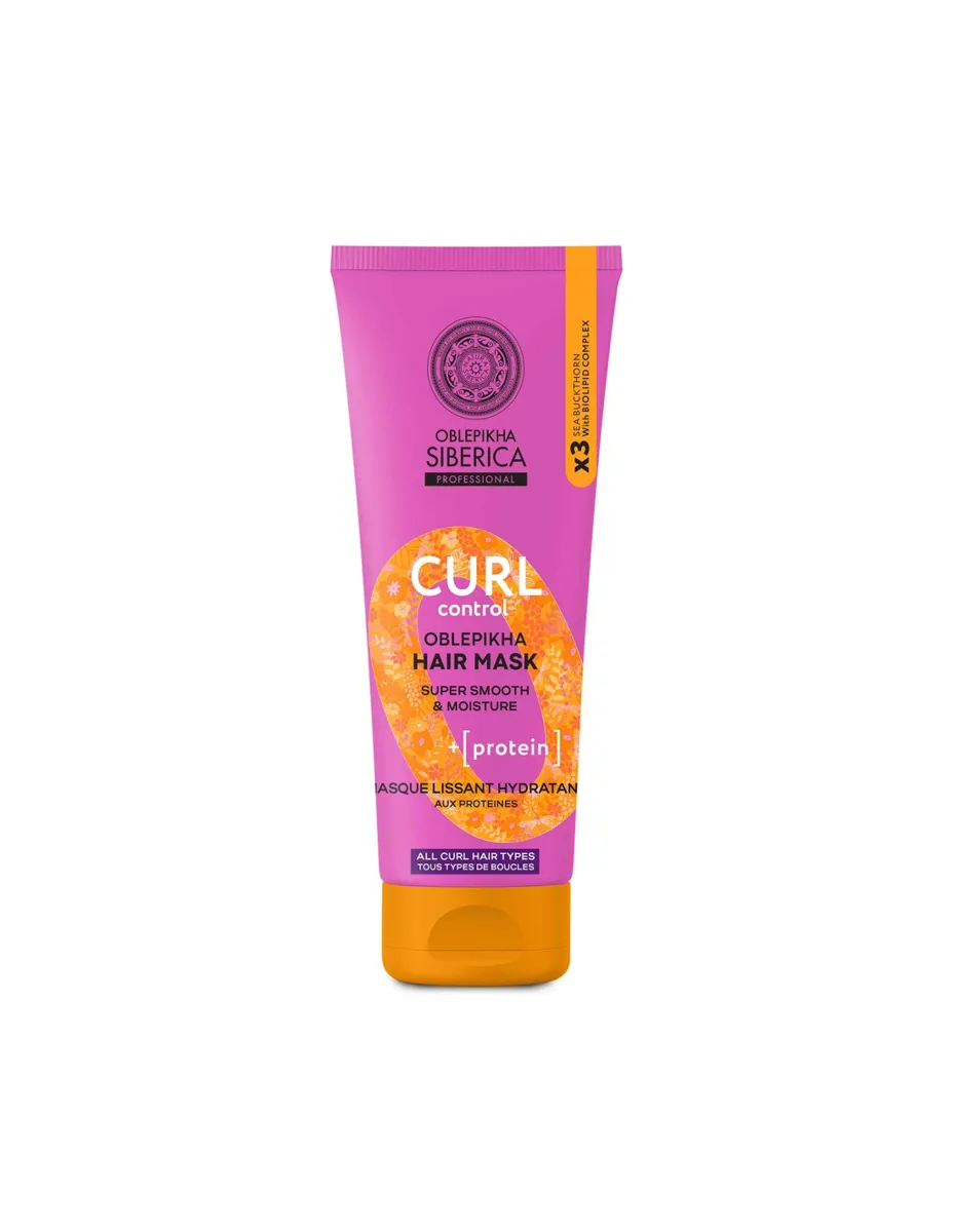 Mascarilla capilar con proteínas "Curl Control", 200ml