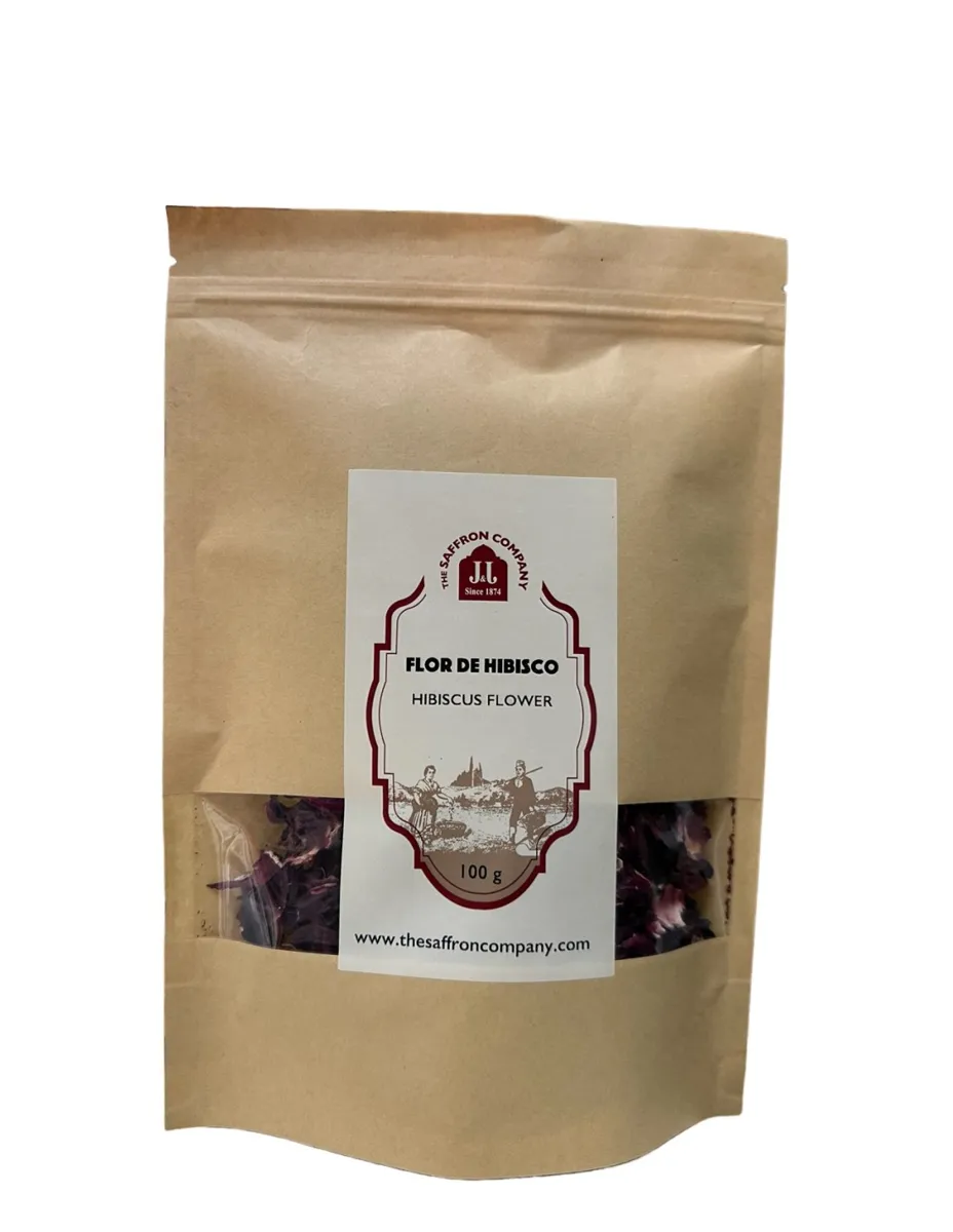 Flor de Hibisco, 100 gramos