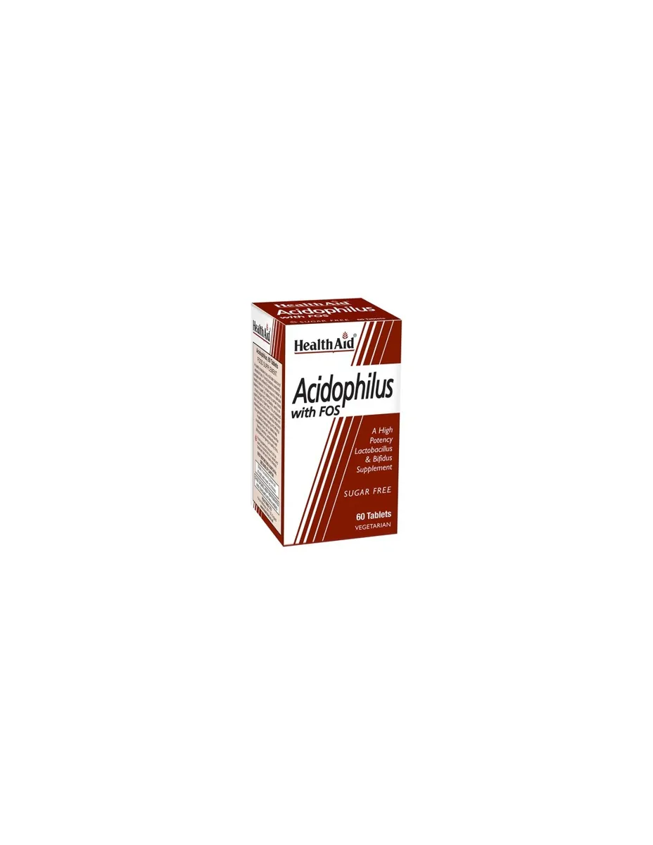 Acidophilus with FOS, 60 tabletas