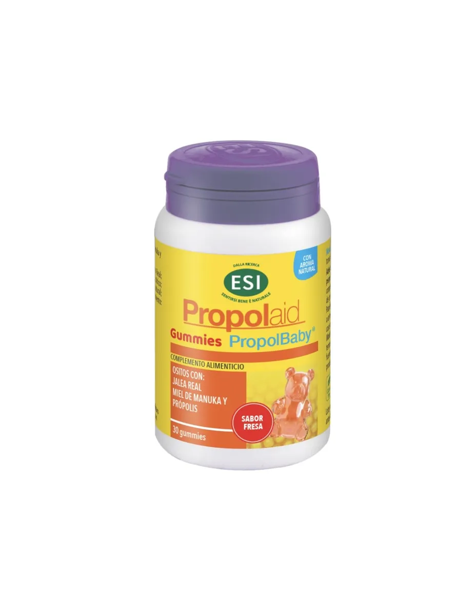 Gominolas, Propolbaby, sabor Fresa, 30 unidades