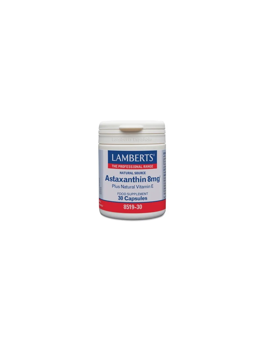 Astaxanthin 8mg, 30 cápsulas