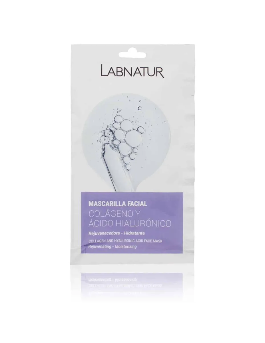 Mascarilla Facial Peeling Colágeno y Ácido hialurónico, 10ml