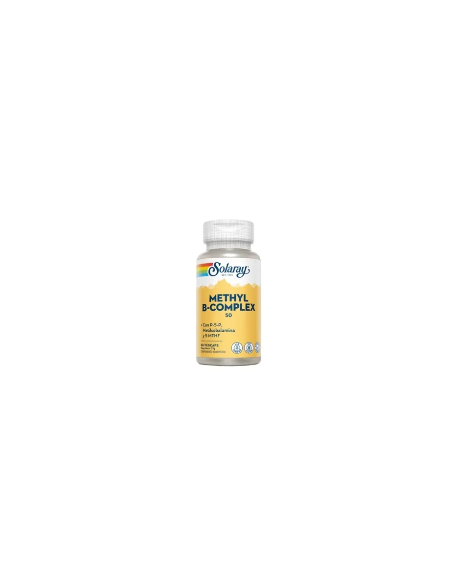 Methyl B- Complex 50, 60 cápsulas vegetales