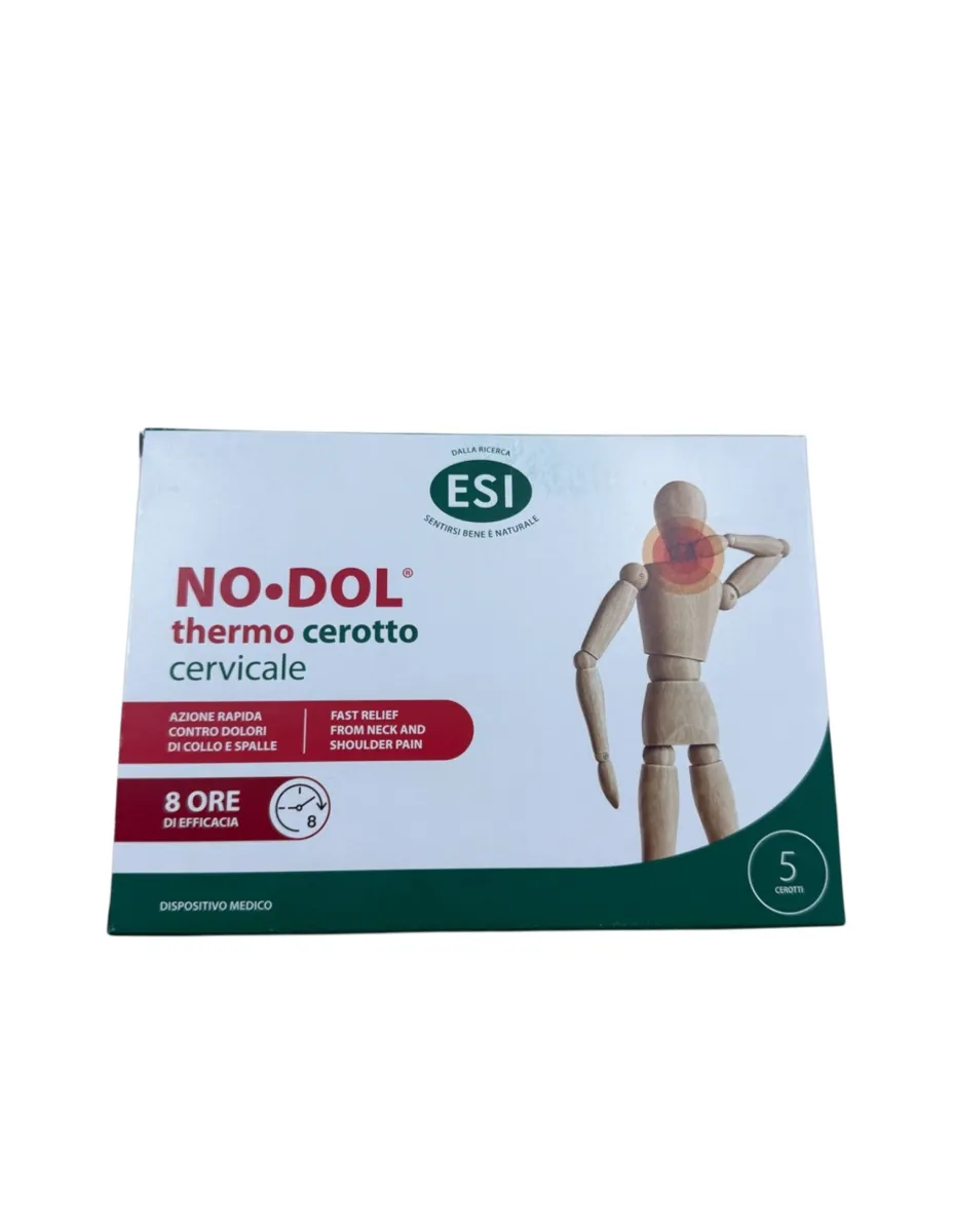 NODOL, Thermo parches, cervical, 5 parches