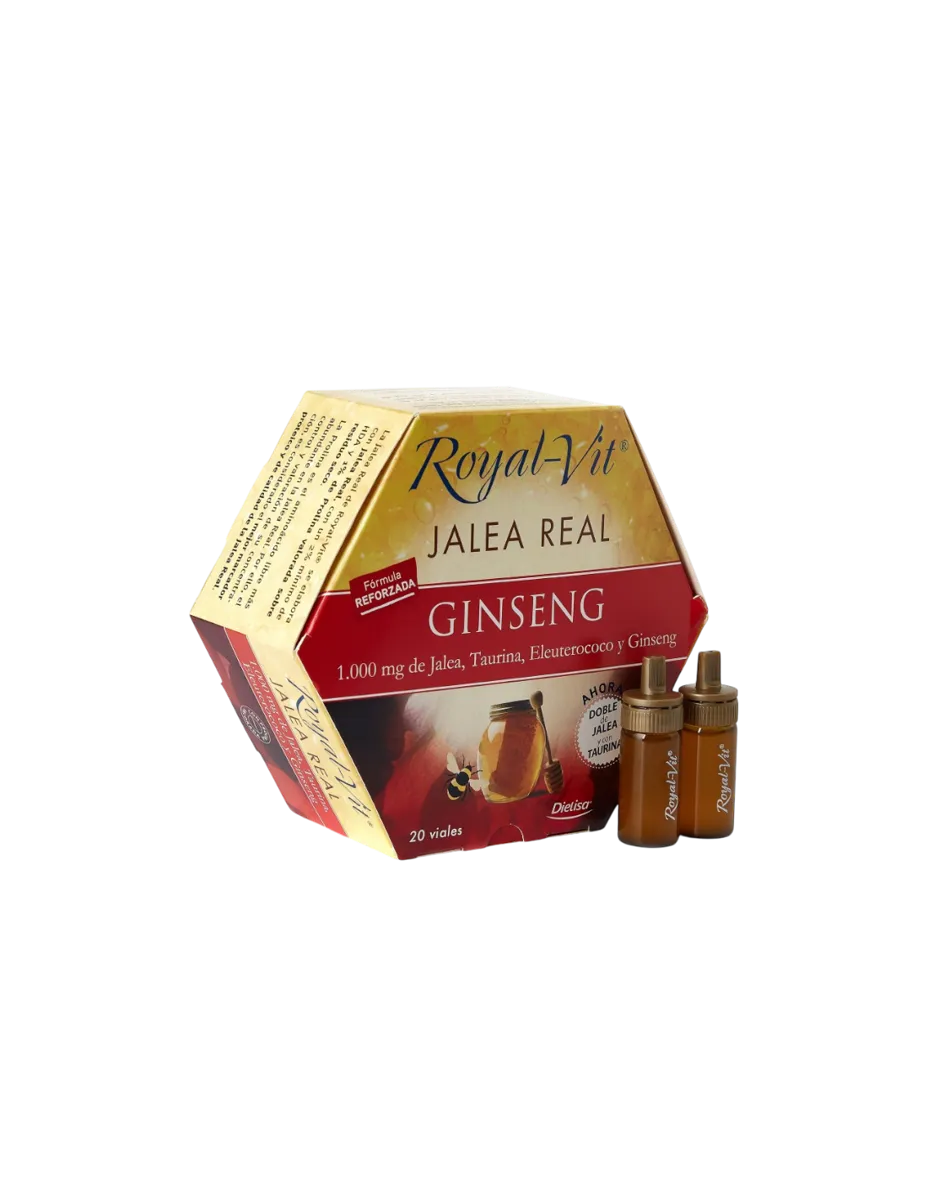 Jalea Real  Ginseng Plus, 20 viales