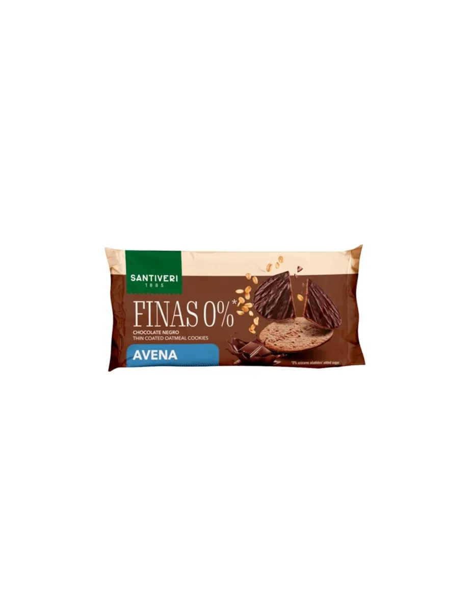 Galletas finas de avena, bañadas en chocolate negro