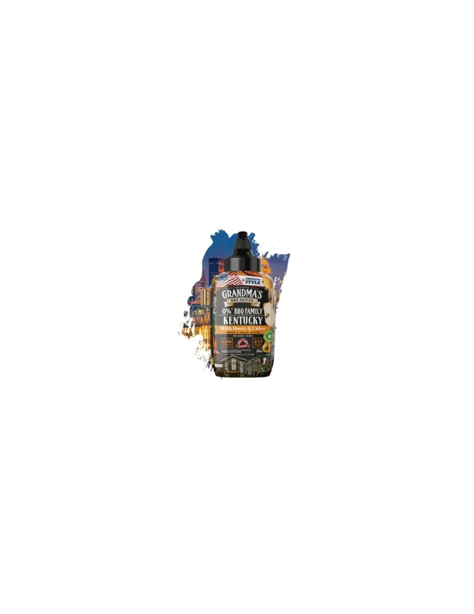 Salsa, GRANDMAS BBQ Kentucky, con miel y sidra, 290ml