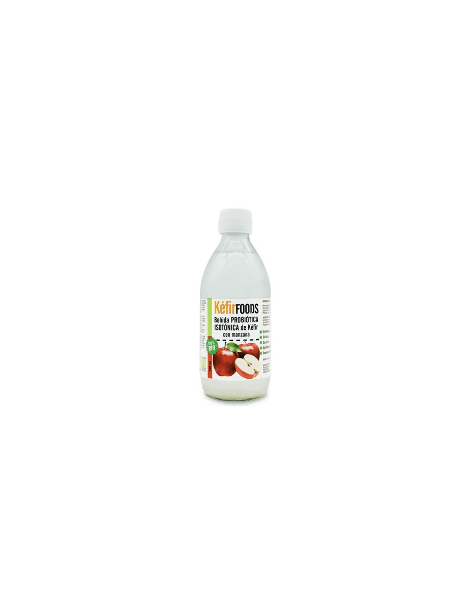Bebida Probiótica, Isotónica, de Kéfir con Manzana, BIO, 330 ml