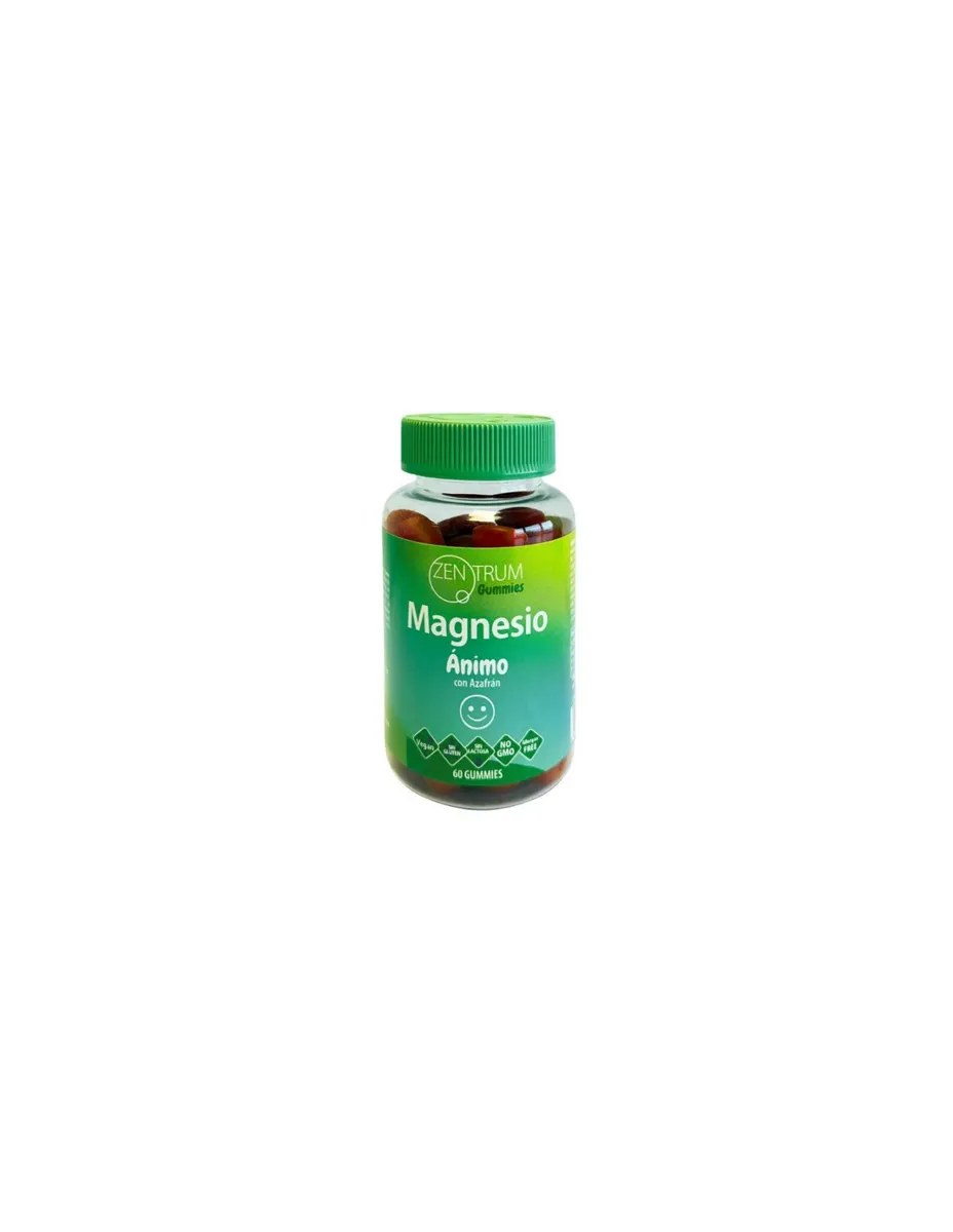Magnesio + Azafrán (Ánimo), 60 gummies , Zentrum
