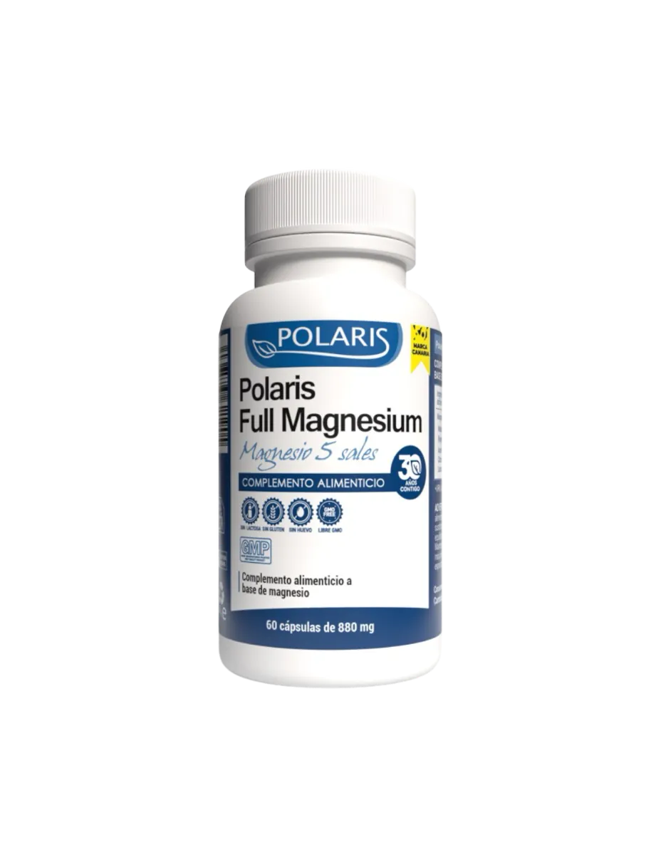 Full Magnesio, 5 sales, 60 cápsulas