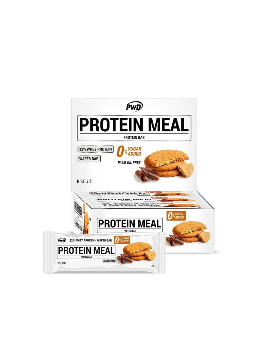 Barrita de proteínas, sabor galleta, 35 gramos