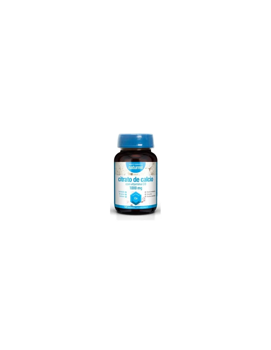 Citrato de Calcio con Vitamina D3, 1000 mg, 120 comprimidos
