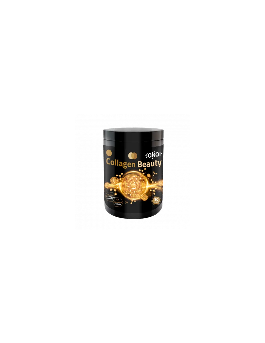 Colágeno Marino (con Péptidos), Collagen Beauty, (30 dosis), sabor Naranja