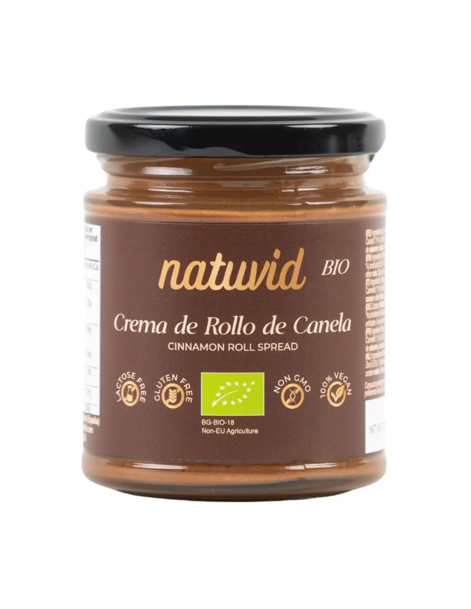 Crema de Rollo de Canela, BIO, 200 gramos