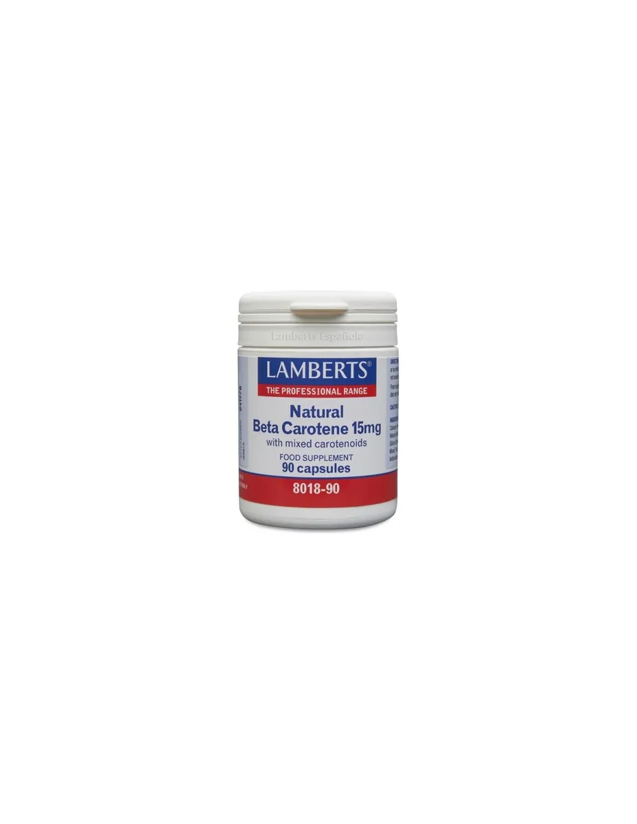 Natural Beta Carotene, 15mg, 90 cápsulas