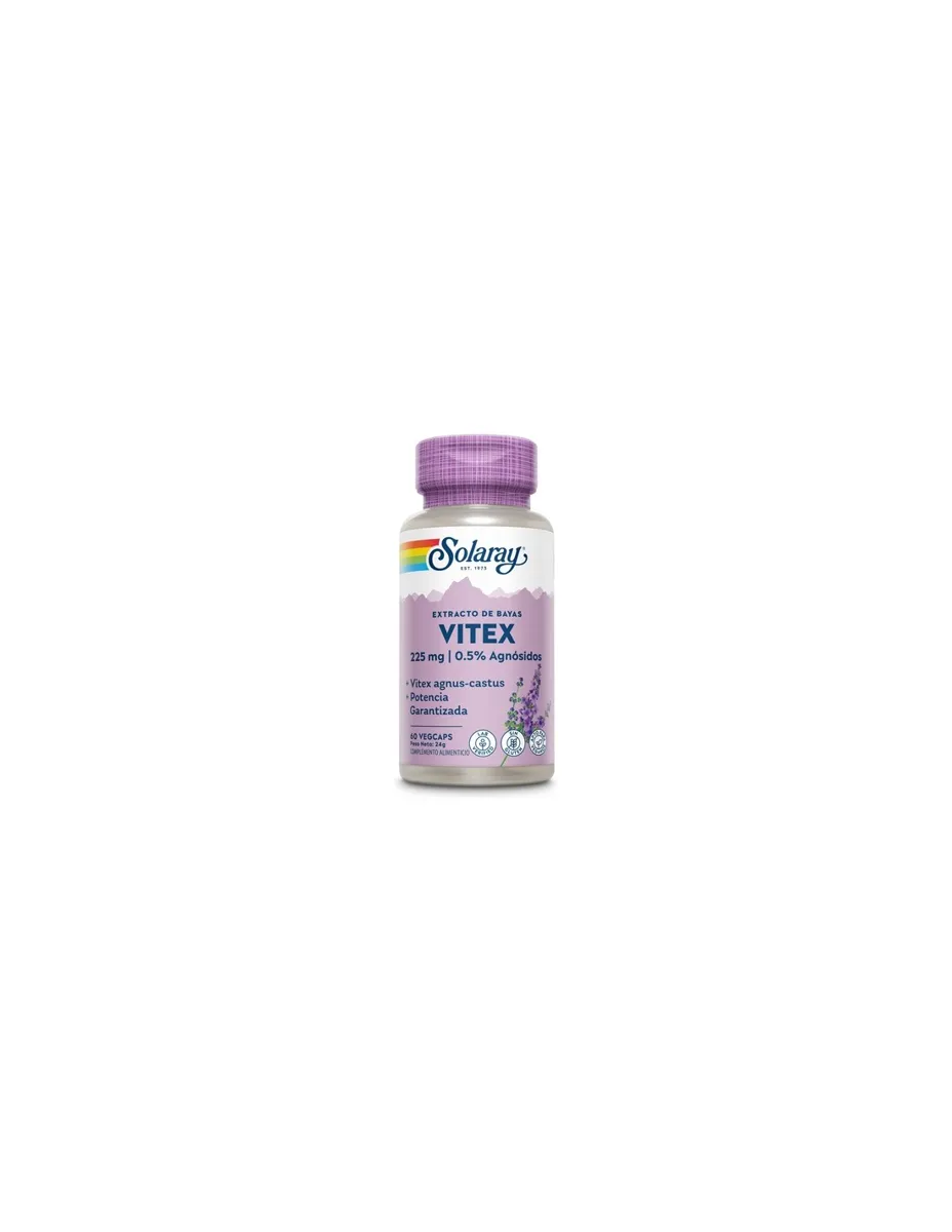 Vitex Agnus Castus, (Sauzgatillo), 60 cápsulas
