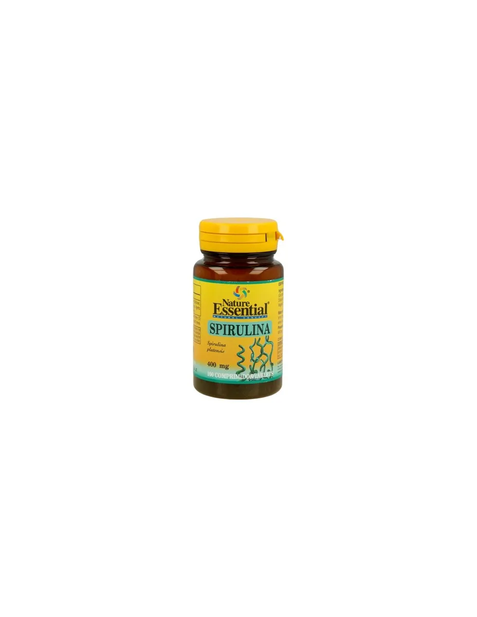 Spirulina, 400mg, 100 comprimidos