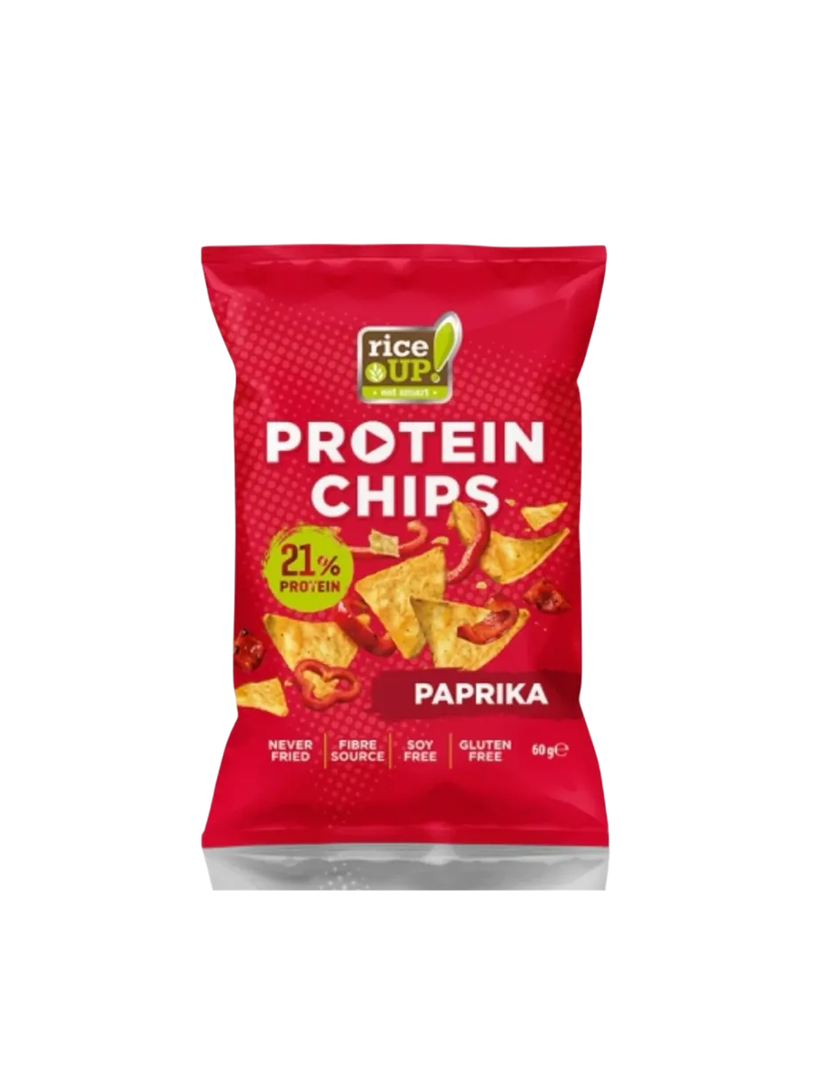Chips de Proteína, sabor Paprika , 60 gramos, Rice Up