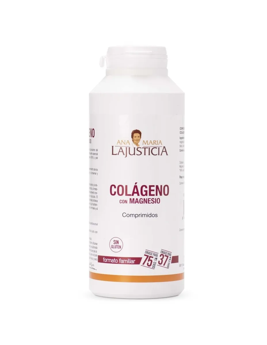 Colageno con magnesio, 450 comprimidos, 75 días