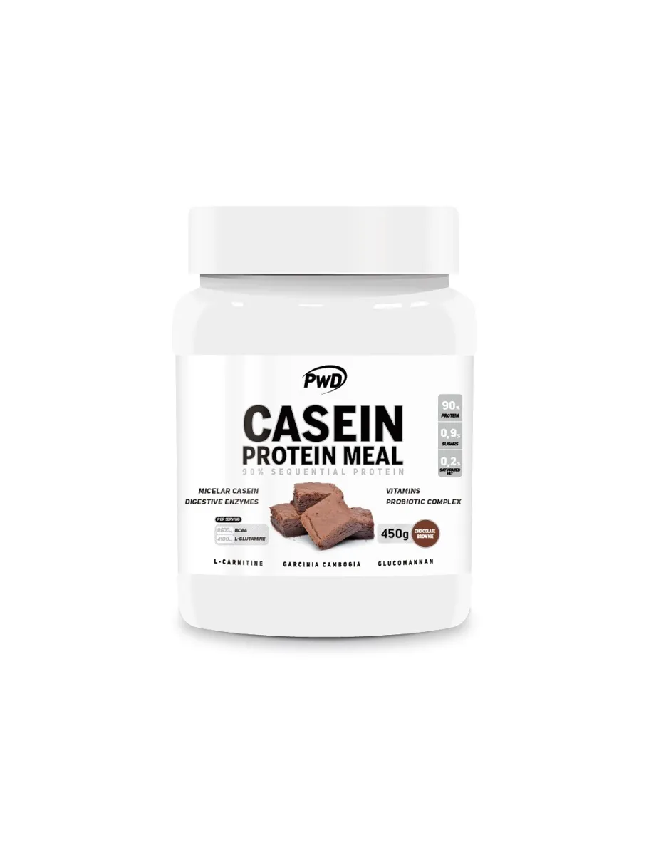Caseína, sabor Brownie, 450 gramos