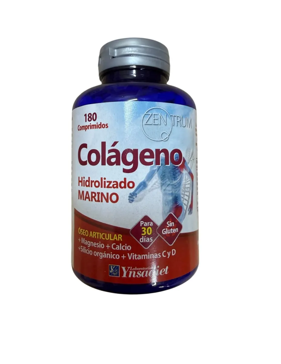 Colágeno Hidrolizado Marino, Oseo - Articular, 180 comprimidos