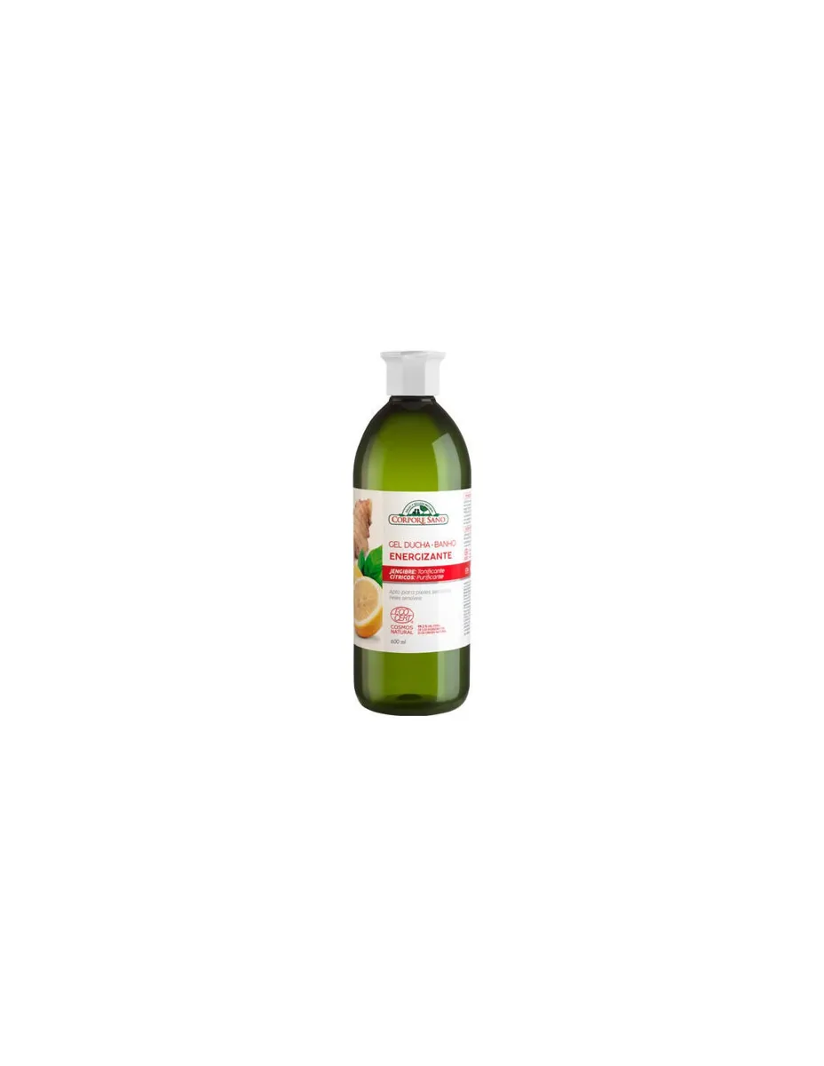 Gel de Baño Energizante Jengibre-Limón, 600ml