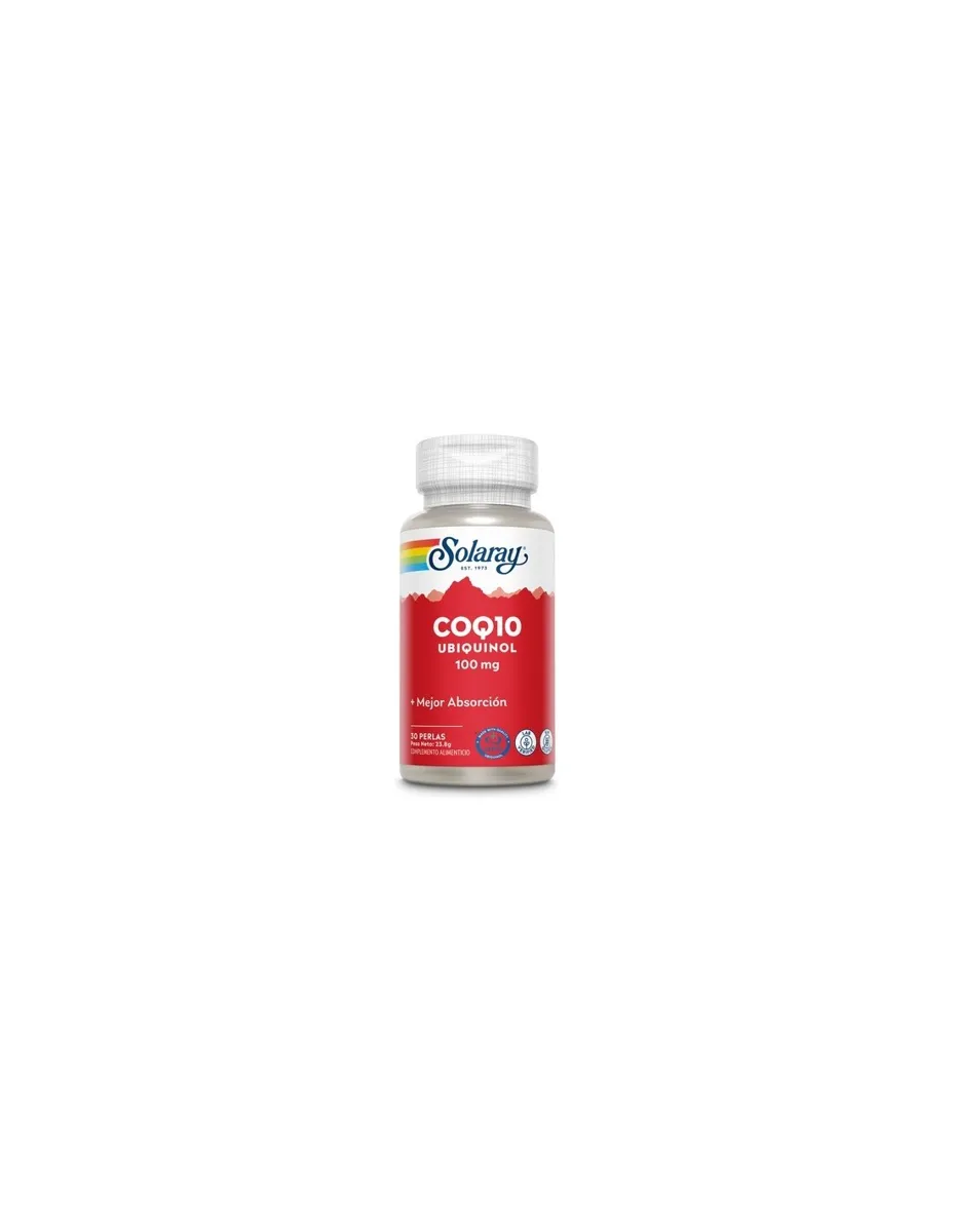 Ubiquinol COQ10, 100 mg, 30 perlas