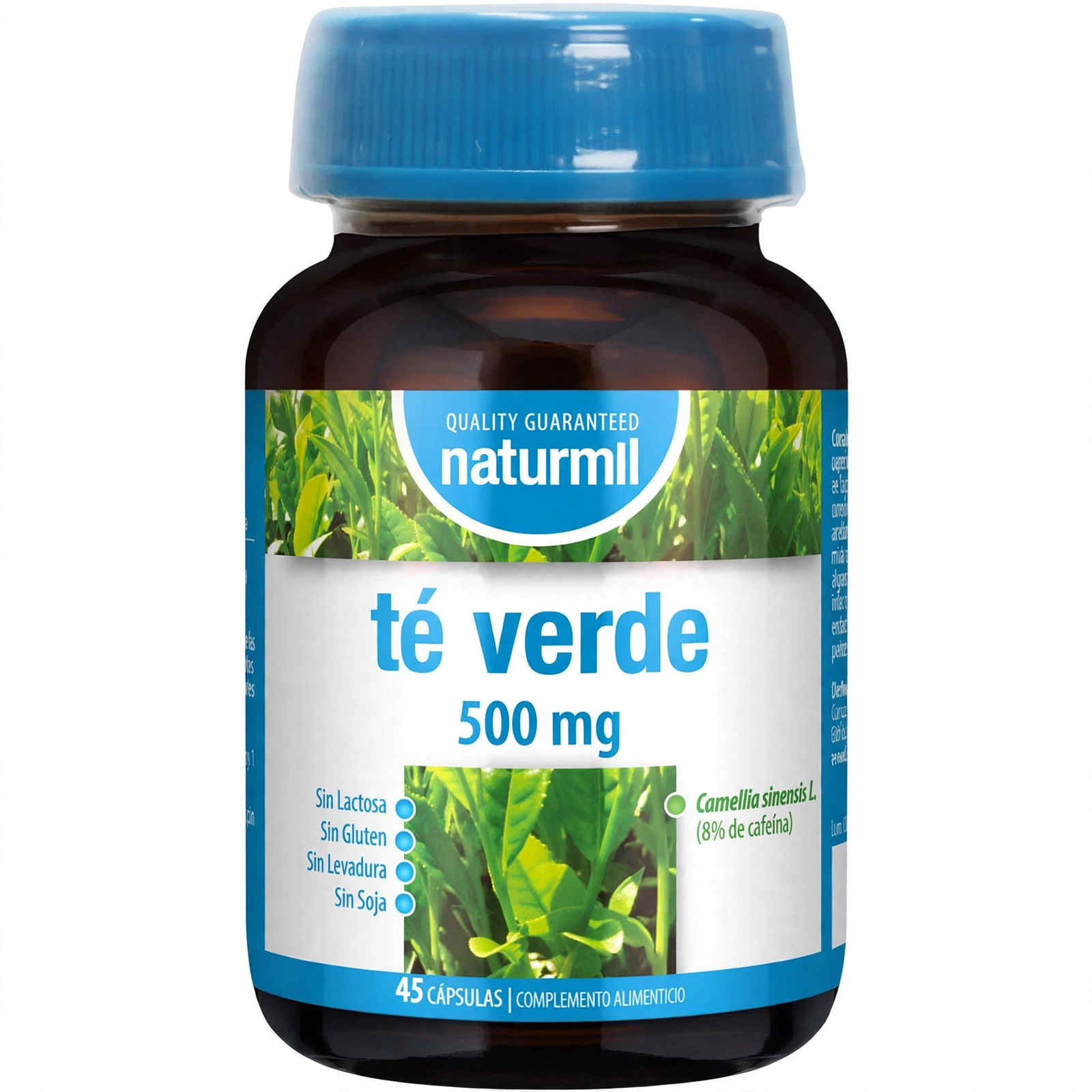 Té verde, 500mg, 45 cápsulas