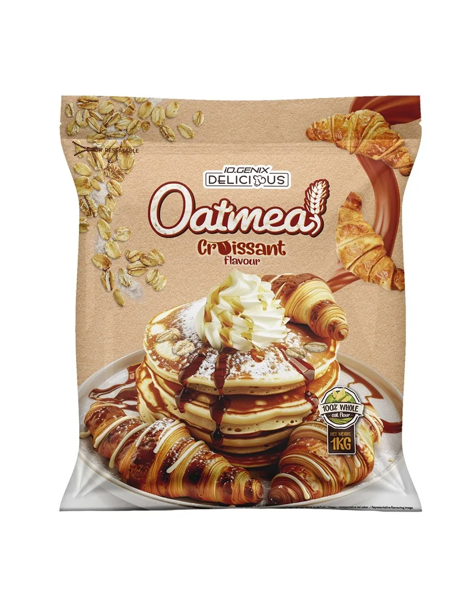 Harina de avena, sabor Croissant, 1Kg