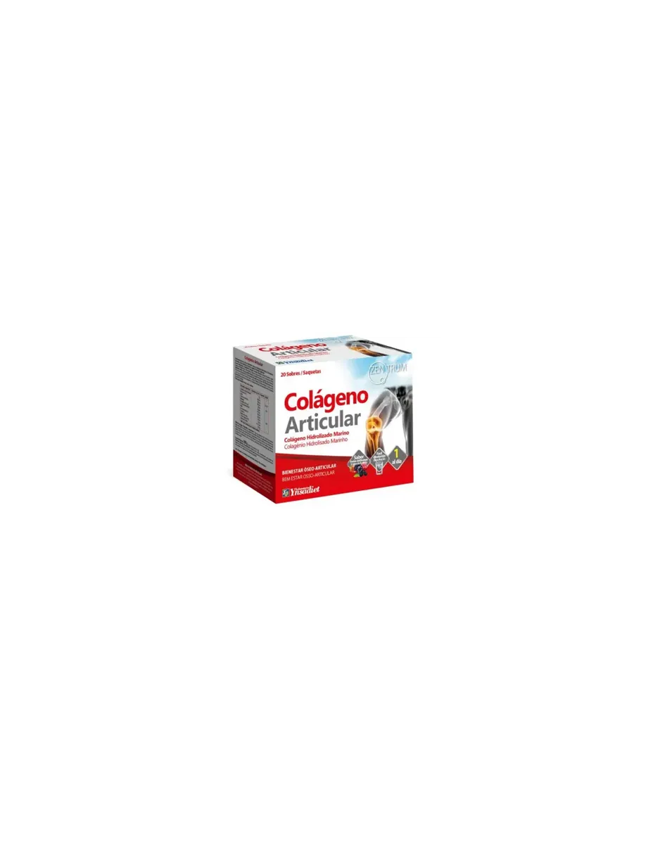 Colágeno Hidrolizado Marino, Articular, 20 sobres, sabor Frutos rojos