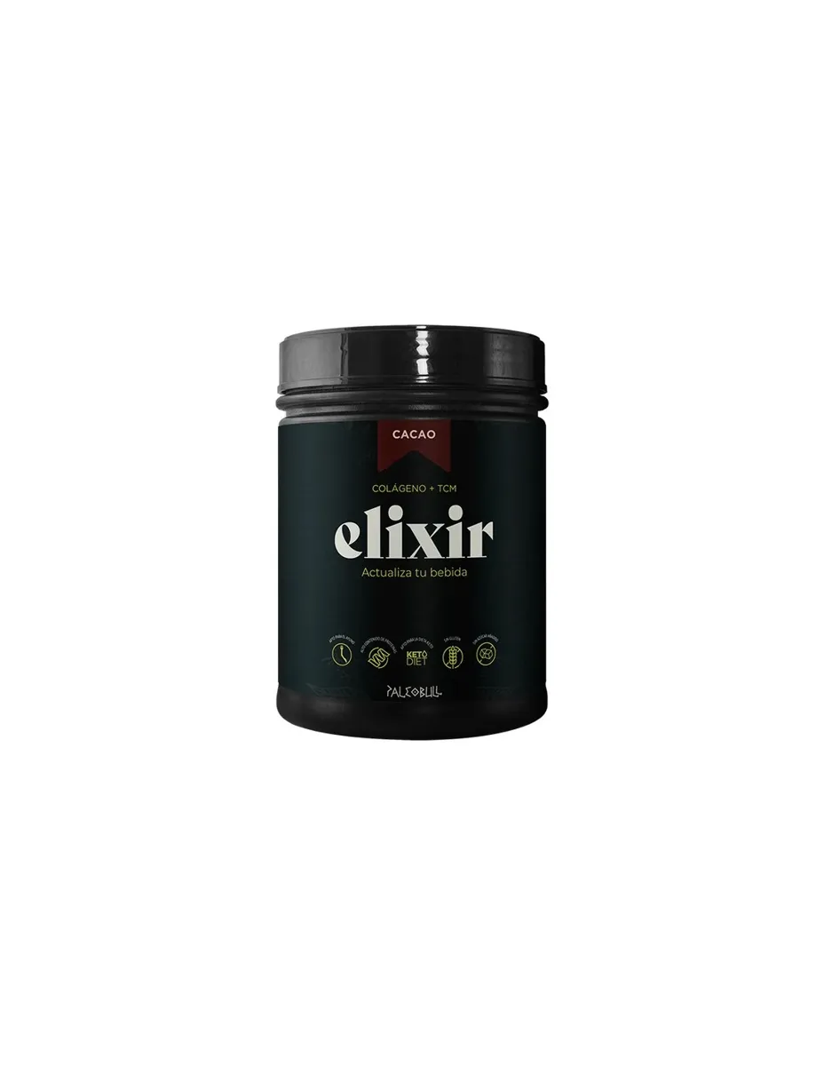 Colágeno Elixir, Cacao, 450 gramos