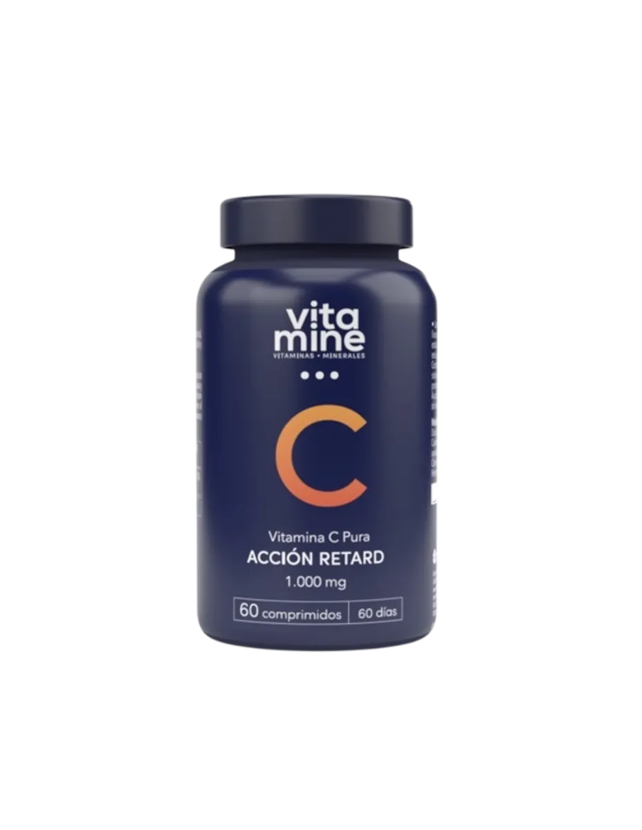Vitamina C,  Acción Retard, 1000 mg, 60 comprimidos, Vitamine