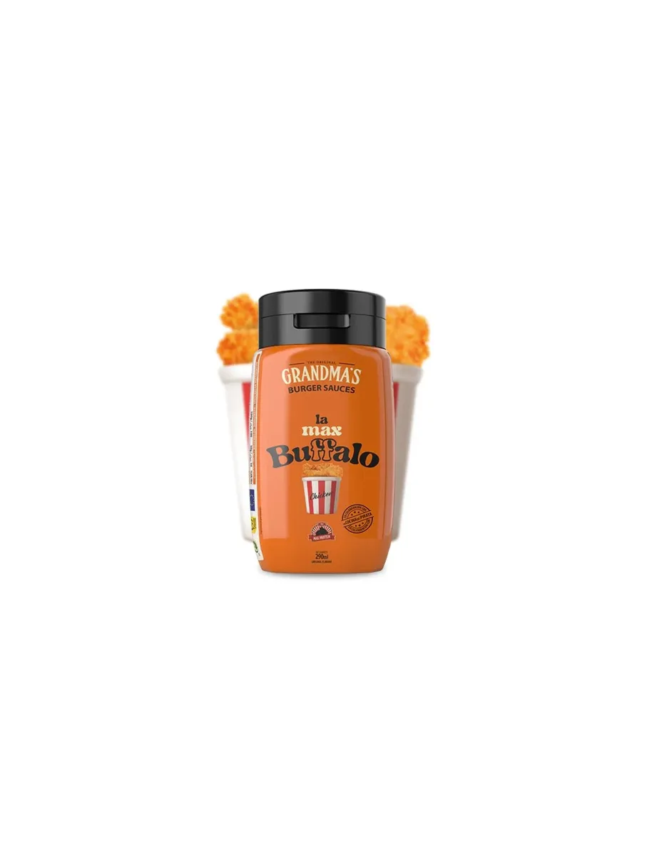 Salsa, Grandmas, Búffalo, 290ml - Max Protein
