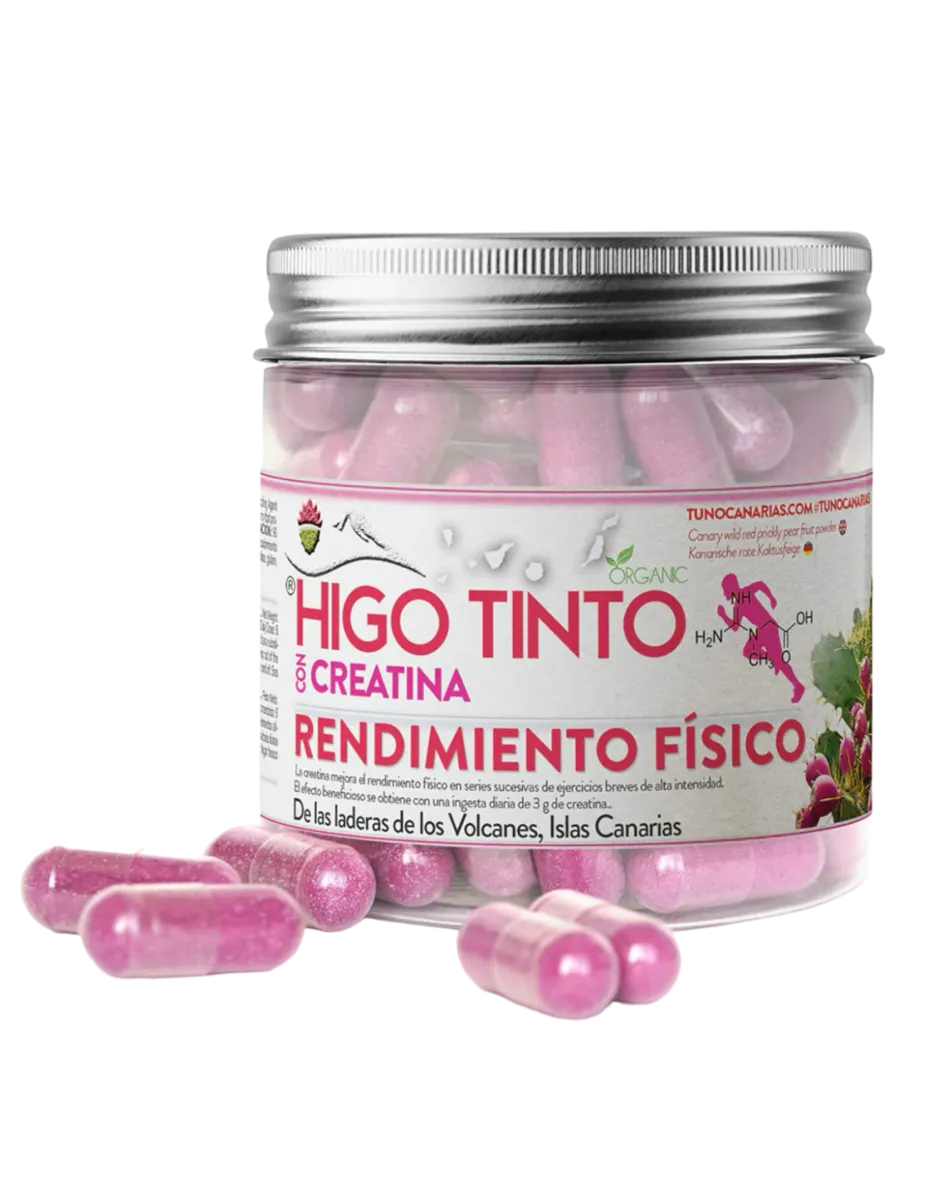 Higo tinto y creatina, 90 cápsulas