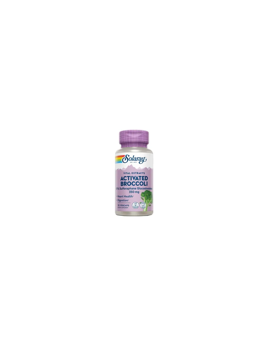 Brócoli Activado, 10% sulforafano, 350 mg, 30 vegcaps