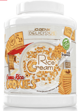 Crema de Arroz, sabor Crema Rica, con Topping y con Stevia, 3 KG